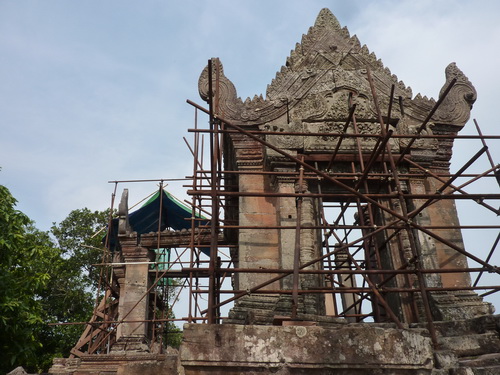 Preah Vihear фронтон гопуры 5