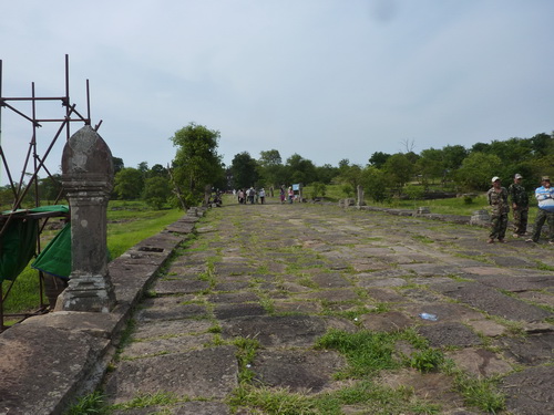Preah Vihear переход со столбиками