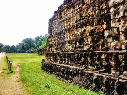 Терраса Прокажённого Короля Байона в Ангкоре